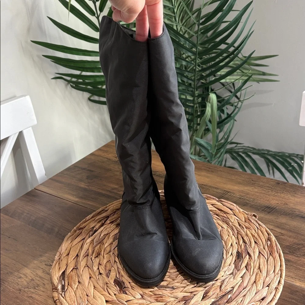 Etienne Aigner Storm 2 Black snow Rain Boots Size 7